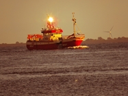 Schiff Borkum Copyright © 2015 Beate Hefler. Alle Rechte vorbehalten.