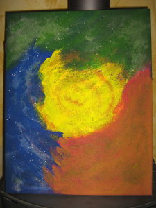 Copyright &copy; 2009 Beate Hefler. Alle Rechte vorbehalten. Bild belebt Acryl