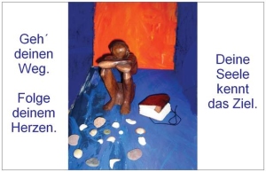 Copyright &copy; Bild und Text 2008 Beate Hefler. Alle Rechte vorbehalten.Titel Gedanke